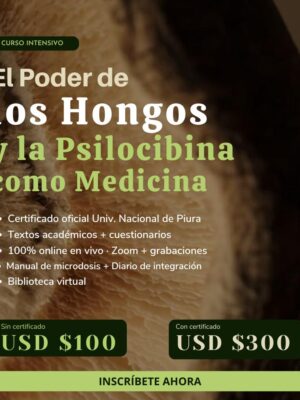 Curso Intensivo: Hongos Medicinales y Psilocibina